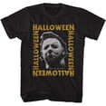thumbnail image 1 of Halloween Logo Frame Black Adult T-Shirt, 1 of 2