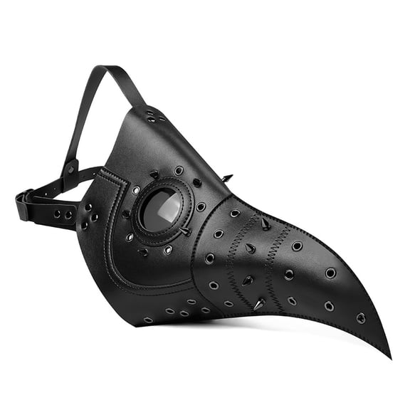 Halloween Long Beak Bird Raven Mask,Steampunk Plague Doctor Bird Masks,Plague Doctor Bird Costume,Crow Masks
