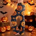 thumbnail image 1 of Halloween Lounge Pants for Women Spooky Ghost Print Stretch Casual Pajama Pants Drawstring, 1 of 6