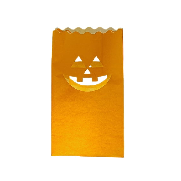 Halloween Luminary Bags, Durable Reusable for Halloween Engagement Event Marriage Proposal Decor Supplies B