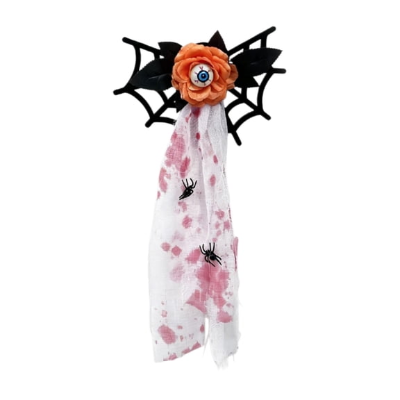Halloween Luminous Eyeball Simulation Spideres Web Bloods Gauze Hanging Decorations