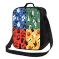 thumbnail image 1 of Halloween Lunch Bag Insulated Thermal Box with Shoulder Strap & Handle for Work and Picnic, 1 of 6