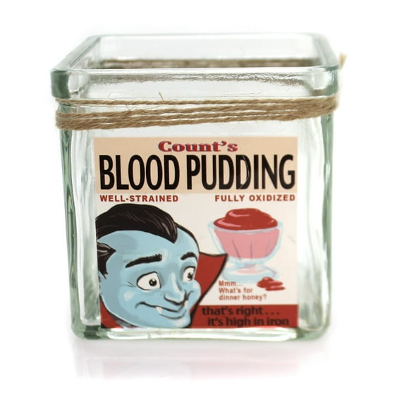 Halloween Mason Candy Jar Glass Vase Candleholder 9730825 Blood