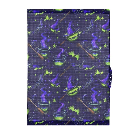 Halloween Magic Door Curtain Blackout Thermal Insulated Door Side Curtain Panels Privacy 25x40in