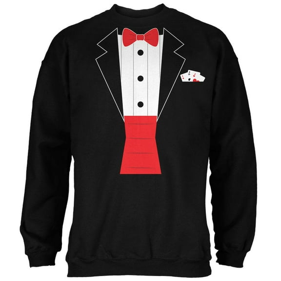 Halloween Magic Magician Costume Mens Sweatshirt Black MD