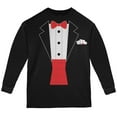 thumbnail image 1 of Halloween Magic Magician Costume Youth Long Sleeve T Shirt Black YMD, 1 of 1