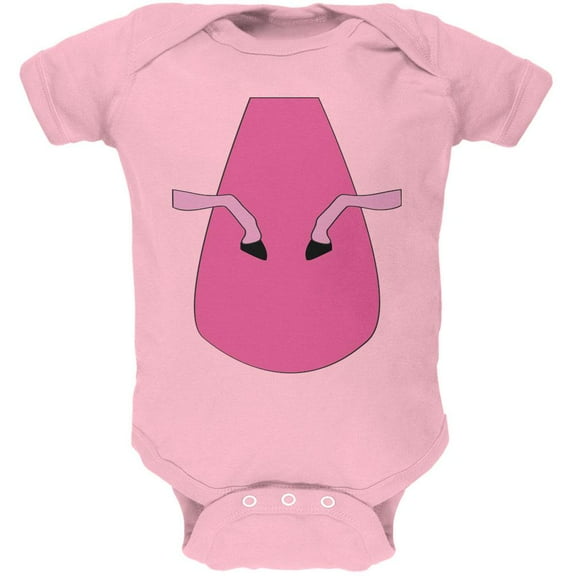 Halloween Magical Pony Costume Pink Soft Baby One Piece Light Pink 6 Month