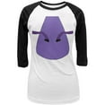 thumbnail image 1 of Halloween Magical Pony Costume White Juniors 3/4 Sleeve Raglan T Shirt White-Black MD, 1 of 2