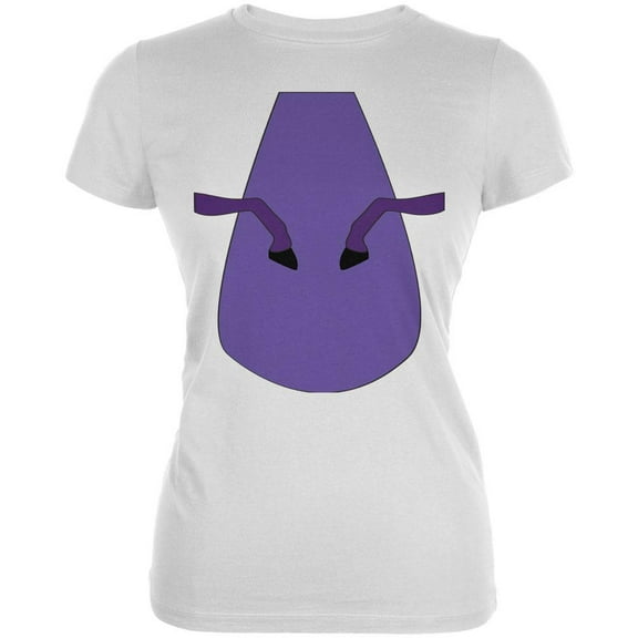 Halloween Magical Pony Costume White Juniors Soft T Shirt White MD