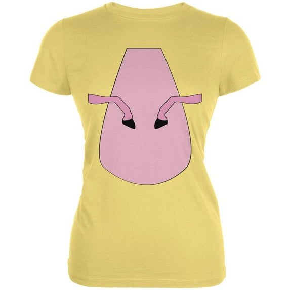Halloween Magical Pony Costume Yellow Juniors Soft T Shirt Yellow SM