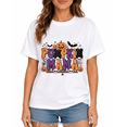 thumbnail image 1 of Halloween Mama Pumpkin Graphic T-Shirt for Men and Women, Halloween Party Casual Short Sleeve Tee, 1 of 6