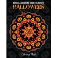 thumbnail image 1 of Halloween Mandala Coloring Book for Adults : An Adults Featuring Beautiful Sugar Skulls, Cute Witch, Bats and Pumpkins, Drakula Ghost Mandala for Mindful Meditation, Stress Relieving and Relaxation. (Paperback), 1 of 1