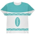 thumbnail image 1 of Halloween Marker Costume Aqua Blue All Over Youth T Shirt Multi YMD, 1 of 2