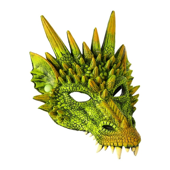 Halloween Mask Carnival Party Dragon Mask Men Women Costume Mask Eco Friendly Comfortable Breathable Mask,Fancy Dress Christmas Easter Stage Performance Decoration