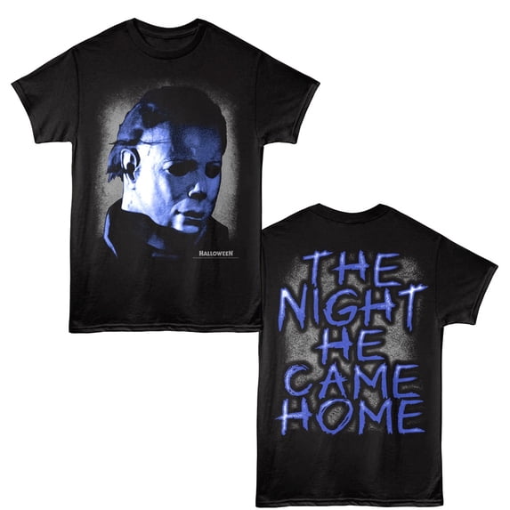 Halloween Masked Menace Men's T Shirt (Black, AdultS)