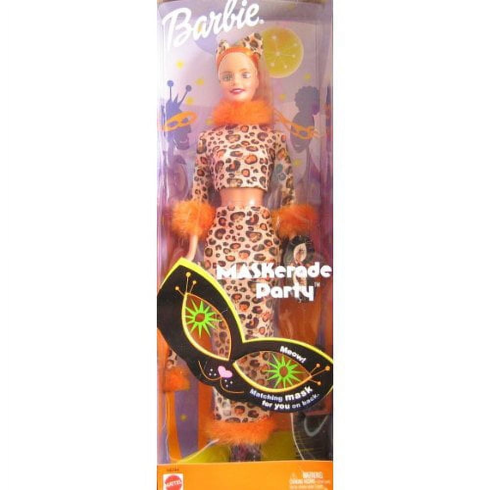 Halloween Maskerade Party Barbie Doll 2002 Mattel No. 56204 NRFB Walmart