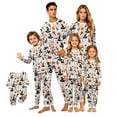 thumbnail image 1 of Halloween Matching Family Pajamas Set Festive Printed Sleepwear Design Long Sleeve Shirt and Pants Set for Family Adults Matching Festive Sleepwear Home Lounge PJs, 1 of 5