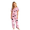 thumbnail image 1 of Halloween Matching Pajamas Set for Family Funny Print Jammies PJs Holiday Sleepwear Loungewear for Women/Men Kids 6 Years, 1 of 6