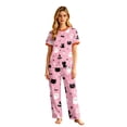thumbnail image 1 of Halloween Matching Pajamas Set for Family Funny Print Jammies PJs Holiday Sleepwear Loungewear for Women/Men Women 3XL, 1 of 7