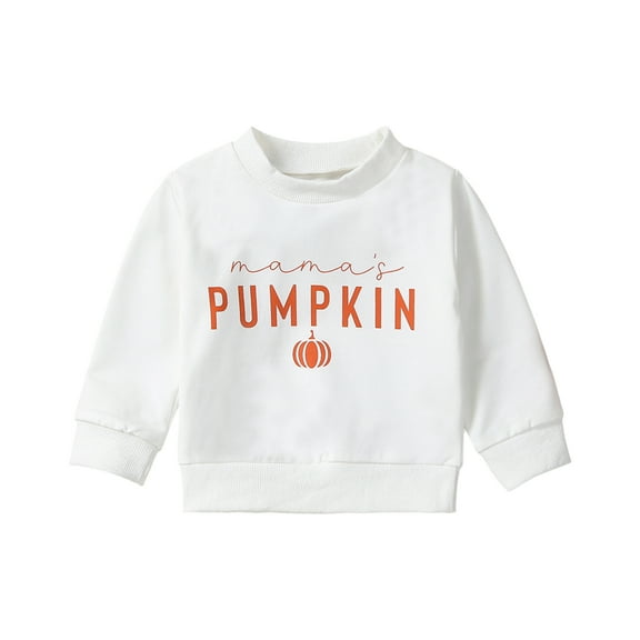 Halloween Matching Sweatshirt 6M 12M 18M 24M 3Y Letters Print Long Sleeve Crew Neck Fall Pullover Sweatshirt Matching Hoodies