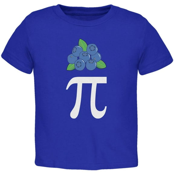 Halloween Math Pi Costume Blueberry Day Toddler T Shirt Royal 3T