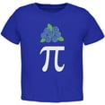 thumbnail image 1 of Halloween Math Pi Costume Blueberry Day Toddler T Shirt Royal 4T, 1 of 1