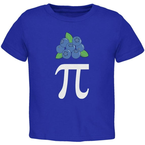 Halloween Math Pi Costume Blueberry Day Toddler T Shirt Royal 4T