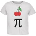thumbnail image 1 of Halloween Math Pi Costume Cherry Day Toddler T Shirt White 4T, 1 of 1