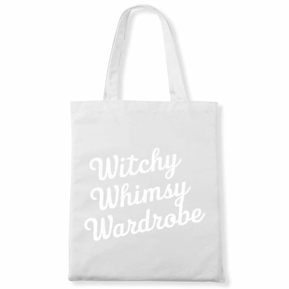 Halloween Math Teacher Witchy Whimsy Wardrobe Student School College Canvas Bag 3Pcs