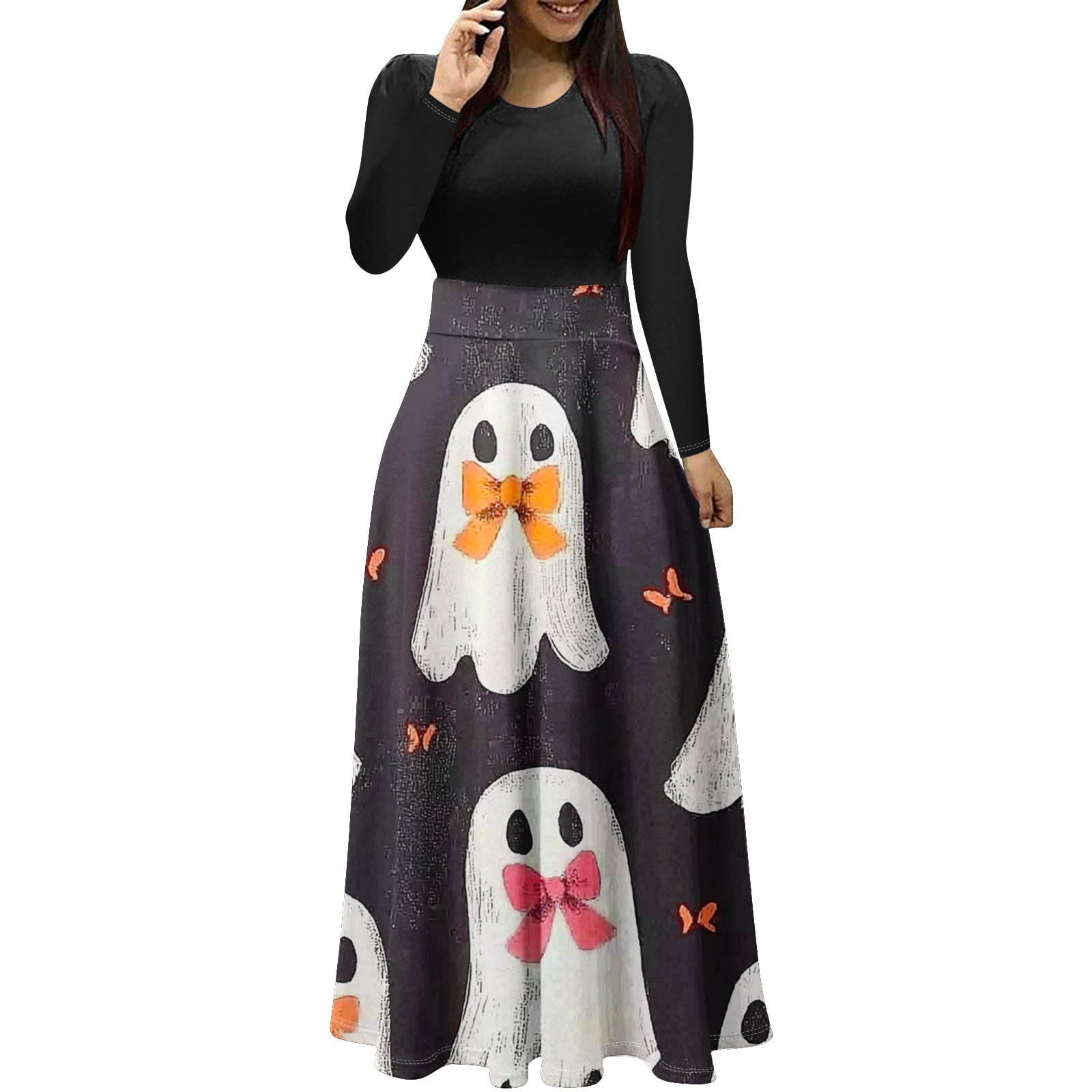 chinese dress ladies Gothic Matron Macabre Halloween Dress for Women main image 0