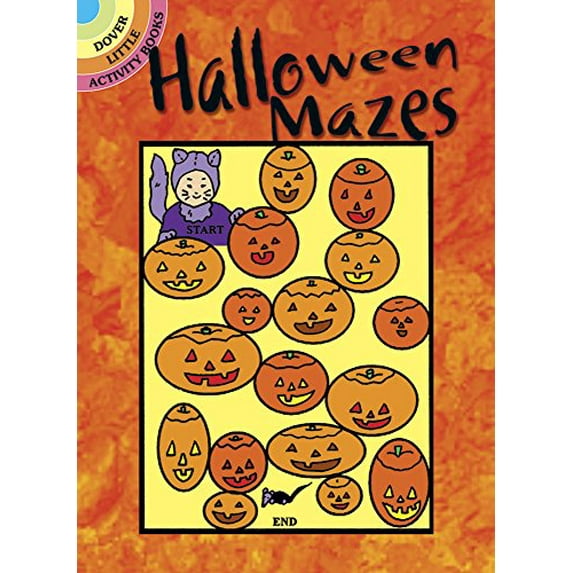 Pre-Owned Halloween Mazes (Paperback) 0486402088 9780486402086