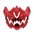 thumbnail image 1 of Halloween Mechanical Style Mask Half Face Plastic Mask for Party Prom Holiday Events Scene Props Decoration, 1 of 6