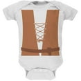 thumbnail image 1 of Halloween Medieval Peasant Costume Soft Baby One Piece White 12-18 M, 1 of 1