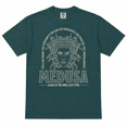 thumbnail image 1 of Halloween Medusa Graphic T-Shirt, Mythology Snake Head Design Tee, Spooky Gothic Monster Shirt, 1 of 3