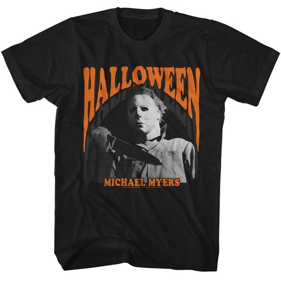 Halloween Melt Black Adult T-Shirt 3Xl