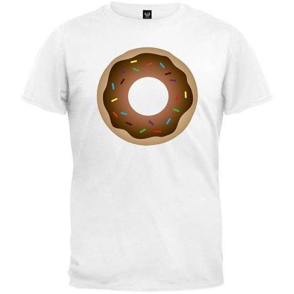 Halloween Men's Donut Costume Short Sleeve T Shirt