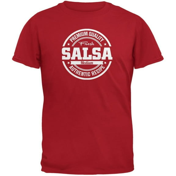 Halloween Men's Salsa Costume Red Short Sleeve Graphic Tee