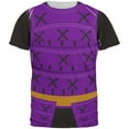 thumbnail image 1 of Halloween Men's Samurai Costume All Over Short Sleeve Graphic Tee, 1 of 2