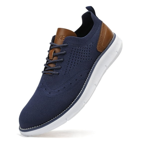 Halloween Men's Wide Casual Dress Oxfords Shoes Breathable Knit Leisure Fashion Sneakers