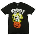 thumbnail image 1 of Halloween Mens Black Ghost & Pumpkin Boo! Graphic T-Shirt L, 1 of 1