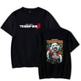 thumbnail image 1 of Halloween Merch Horror Movie Terrifier3 T-shirt For Men And Women Fashion Short-sleeved Tops, 1 of 2