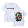 thumbnail image 1 of Halloween Merch Horror Movie Terrifier3 T-shirt For Men And Women Fashion Short-sleeved Tops, 1 of 2
