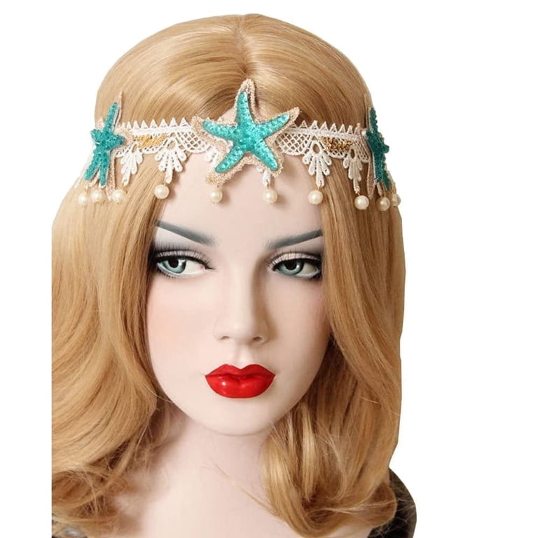 Halloween Mermaid Hair Accessories Starfish Shell Headband  display picture 3
