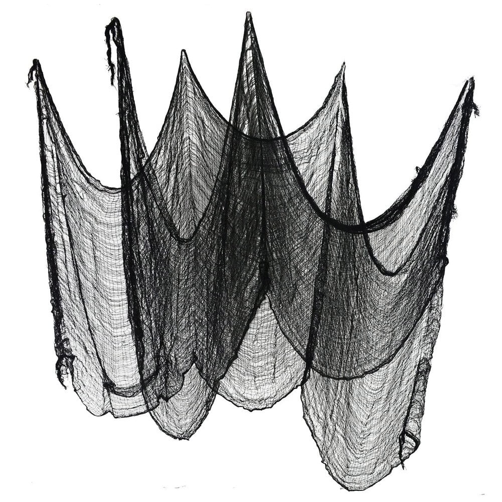 Polyester Cuttable Halloween Mesh Decoration Fabric Polyester Stretchy DIY Party Decor ...