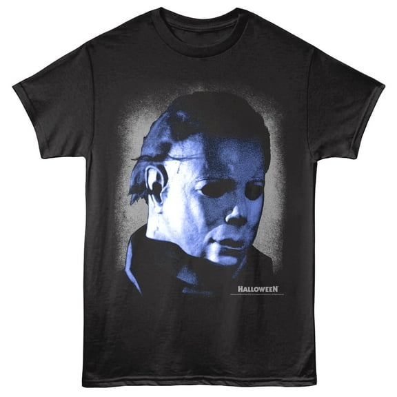 Halloween Michael Masked Menace Men's T Shirt (Black, Adult2XL)