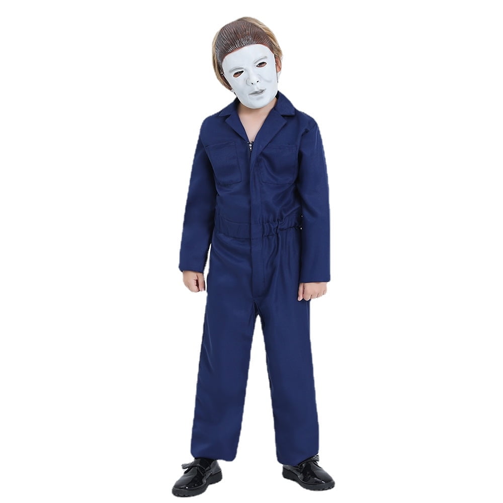 Halloween Michael Myers Costume Mask Cosplay Jumpsuits Halloween