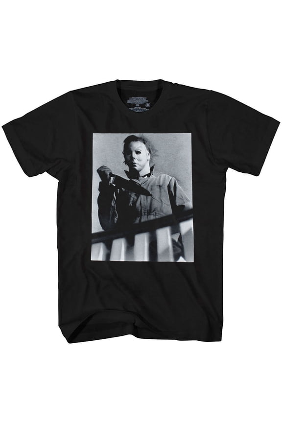 Michael Myers Knife Photo T-Shirt