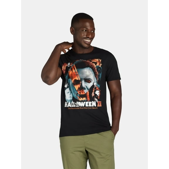 Halloween Michael Myers Mens & Big Men's Graphic Tee Shirt, Sizes S-3XL