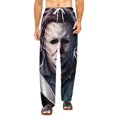 Halloween Michael Myers Unisex Pajama Pants Bottoms Daily Cozy Soft ...