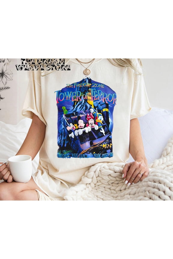 Halloween Mickey And Friends Tower Of Terror Shirt Mickey And Friends T-shirt Trick Or Tre